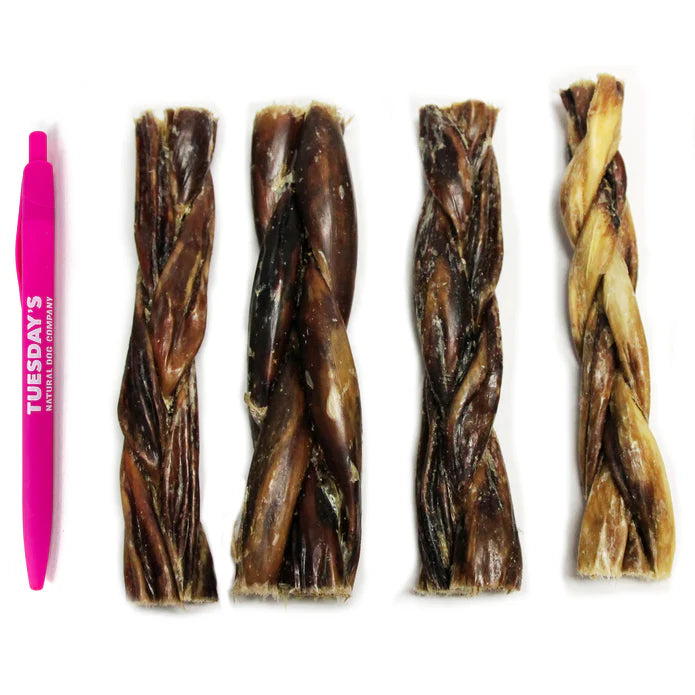 6" Braided Gullet Sticks - 4 Pack