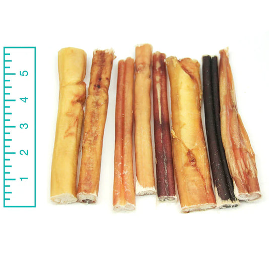 6" Bully Sticks Odor Free - 8 oz