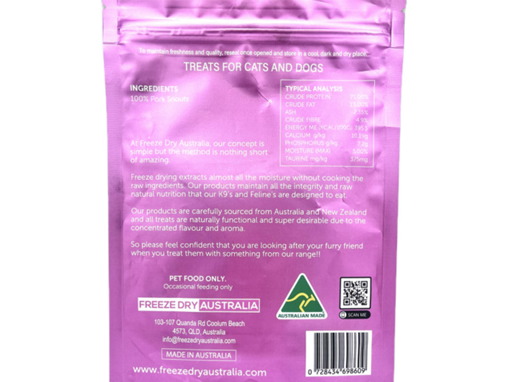 Freeze Dried Pig Snouts image 1