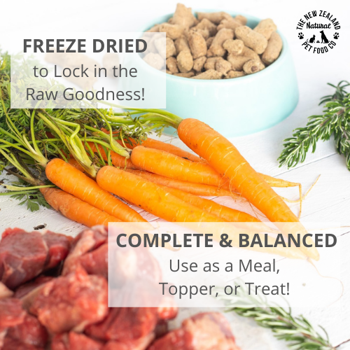 Woof Wild Brushtail Freeze Dried Dog 1.76oz | 9.9oz | 2.2lb