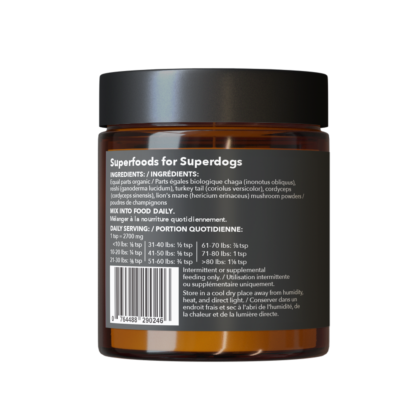 Mushroom Superblend for Dogs - Niuniu's Pet Shop