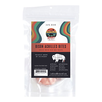 Bison Achilles Bites - Niuniu's Pet Shop