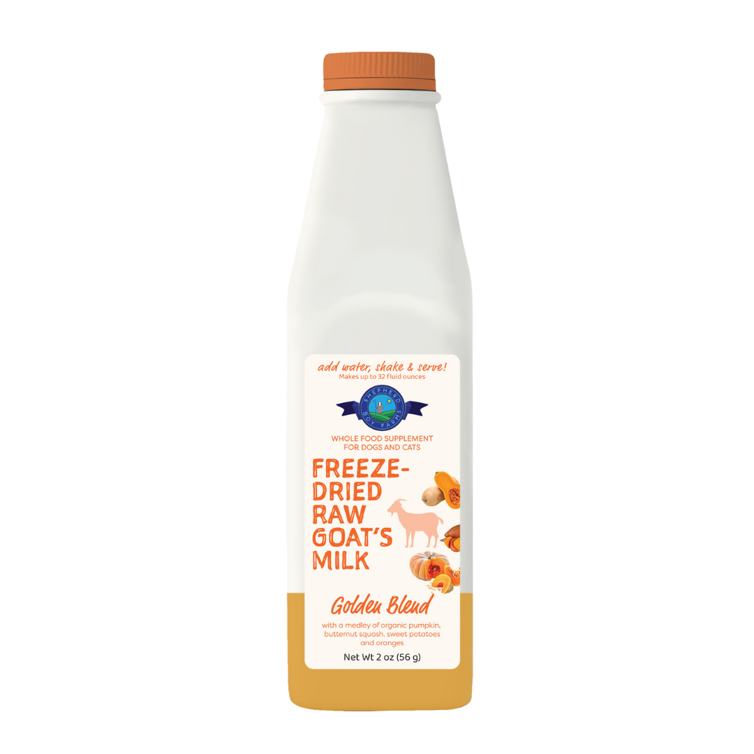 Freeze-Dried Raw Goat Milk- Golden Blend image 3