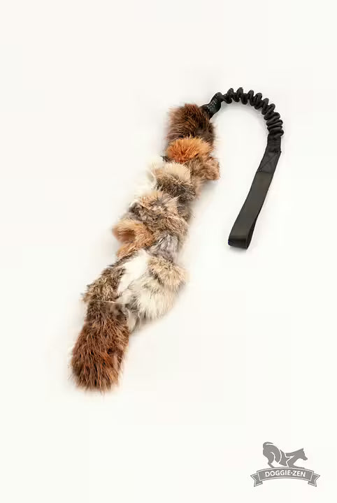 Bungee Fur Braid L Mixed Real Fur