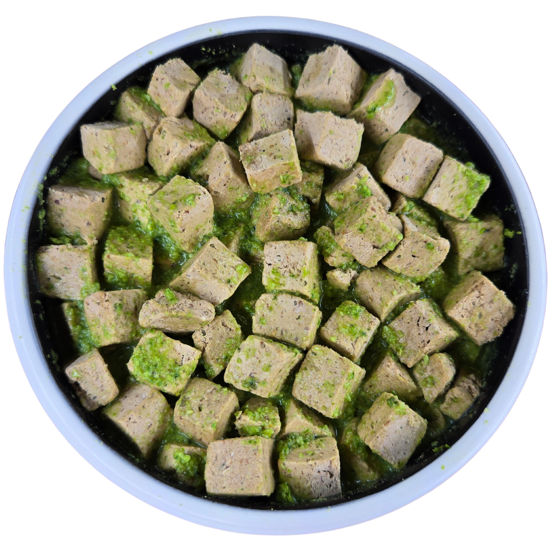 Freeze-Dried Raw Goat Milk Topper- Super Greens Blend image 3