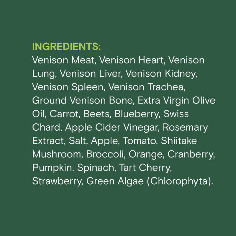 Huntaway Freeze-Dried Raw Venison Dog Food image 3