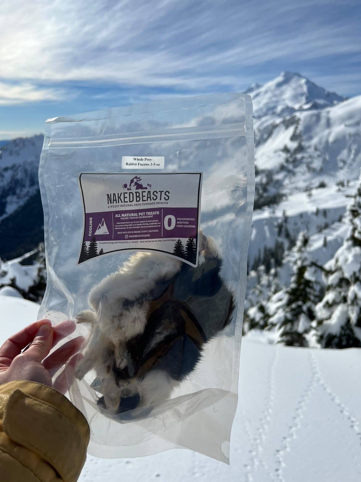 Whole Prey Rabbit Fuzzies - Limited Edition