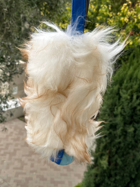 Sheepskin with Chuckit! Fetch Ball