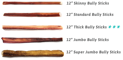 Tuesday's 12" Bully Sticks Odor Free - 8 oz - Niuniu's Pet Shop