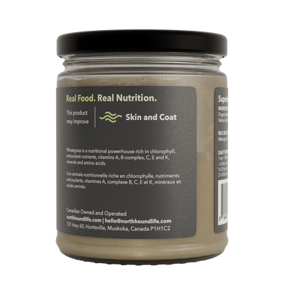 Organic Wheatgrass - Nutrient-Rich Dog Supplement