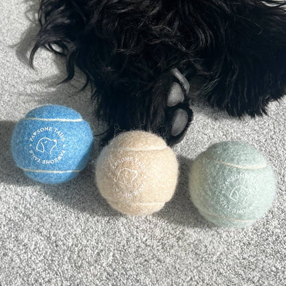 Pawsome Tails Tennis Ball Bundle (Set of 3) - Niuniu's Pet Shop