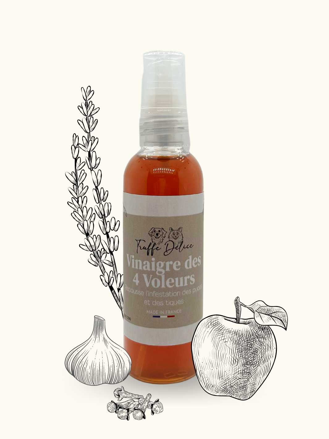 Four Thieves Vinegar - Dog Antiparasitic