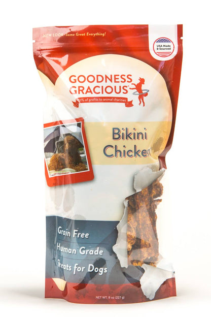 Bikini Chicken (Human Grade, Nearly Naked Chicken) - 8oz