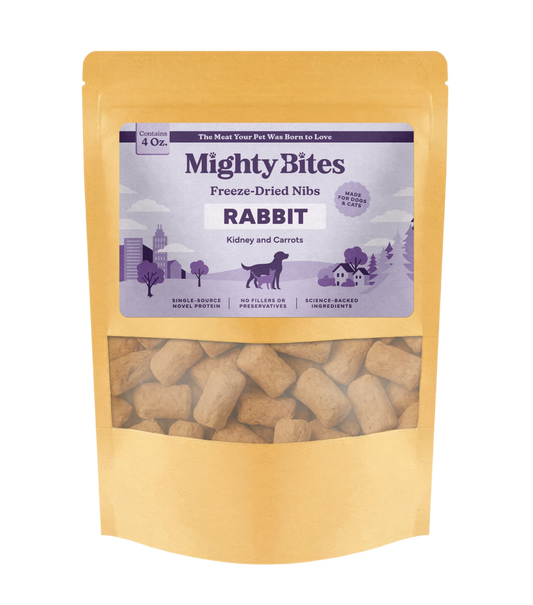 NIBS | Rabbit + Carrot + Kidney | 4 oz Bag | 10 ct.