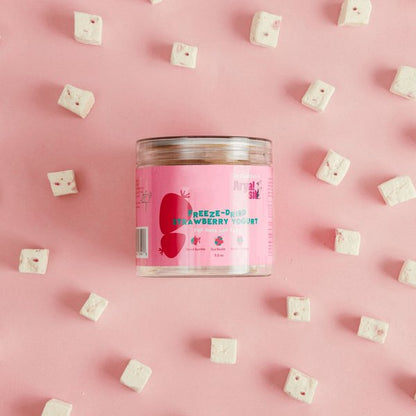 Freeze-Dried Strawberry Yogurt - Niuniu's Pet Shop