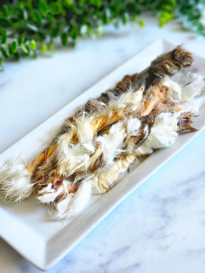 Rabbit Rawhides (Baguettes, Braids & Twists)