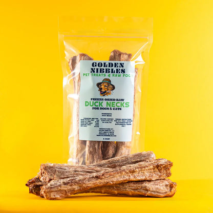 Duck Neck - Bag of 5 - Freeze-Dried Treat/Chew for Dogs