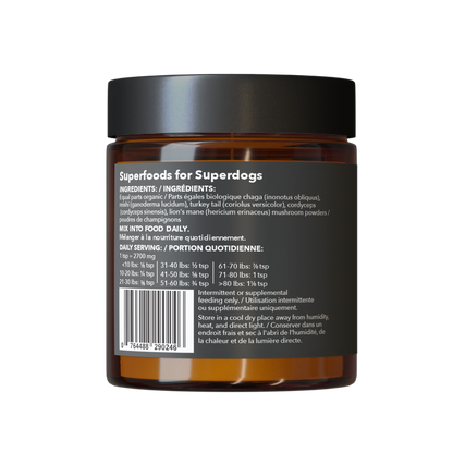 Mushroom Superblend for Dogs - Niuniu's Pet Shop