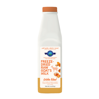 Freeze-Dried Raw Goat Milk- Golden Blend - Niuniu's Pet Shop