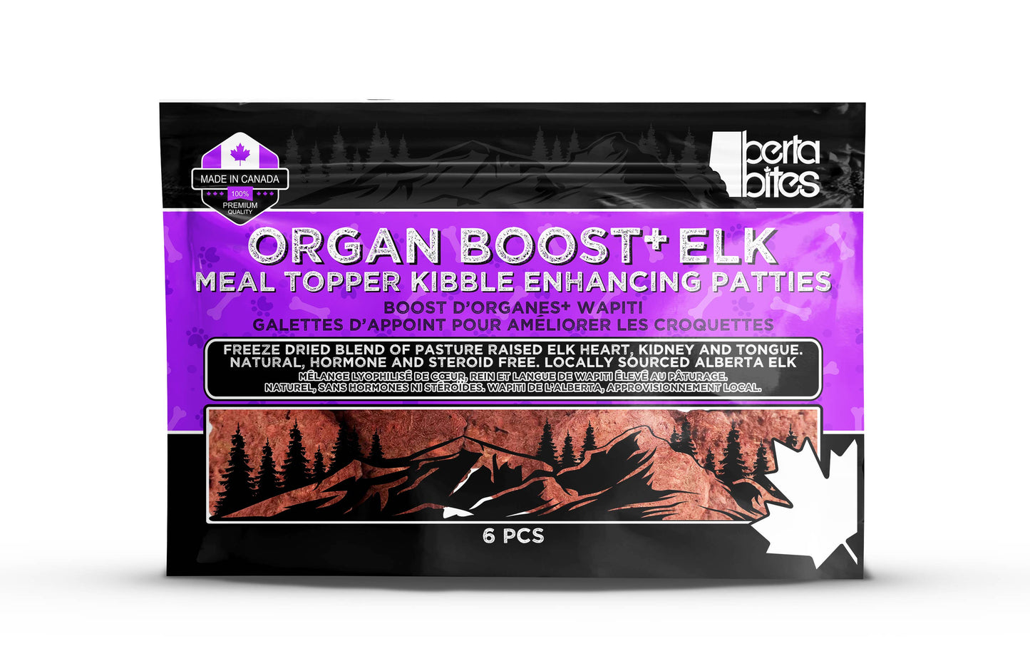 Berta Bites Freeze-Dried Organ boost+ Elk