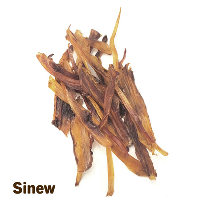 Ostrich Tendon Mix - 6 oz - Niuniu's Pet Shop