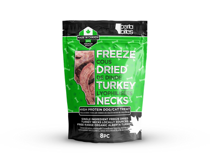 Berta Bites Freeze-Dried Free Range Organic Turkey Necks