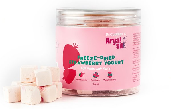 Freeze-Dried Strawberry Yogurt - Niuniu's Pet Shop