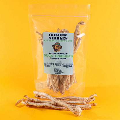 Duck Tracheas Bag -  Treats for Cats/Puppies/Small Dogs