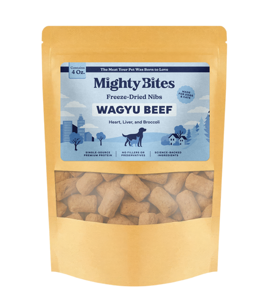 Nibs | Wagyu Beef + Heart, Liver & Broccoli | 10 ct
