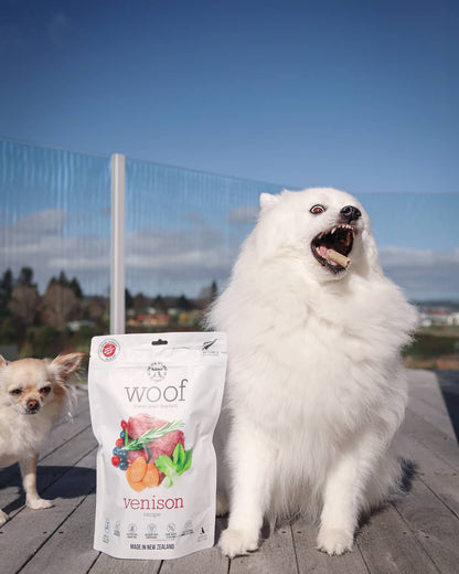 Woof Wild Venison Freeze Dried Dog Food - Niuniu's Pet Shop