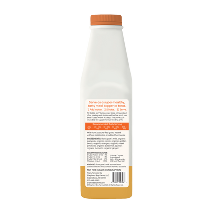 Freeze-Dried Raw Goat Milk- Golden Blend - Niuniu's Pet Shop