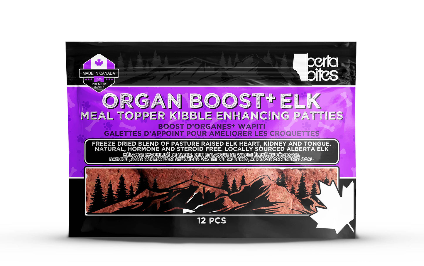 Berta Bites Freeze-Dried Organ boost+ Elk